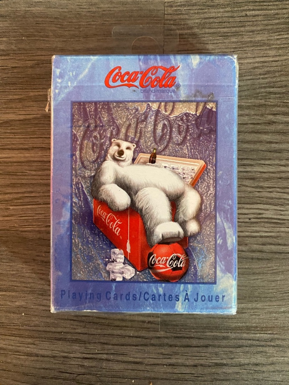 💥Free with a Bundle of 2 💥
Coca-Cola Polar Bear Playing Cards - Blue & Red Box